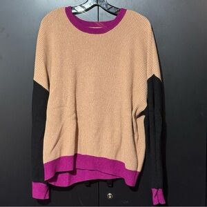 Women’s size xxl | Express brand | color block sweater